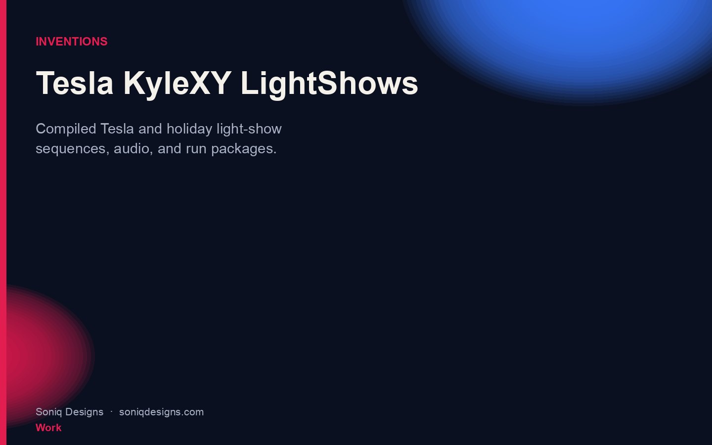 Tesla KyleXY LightShows