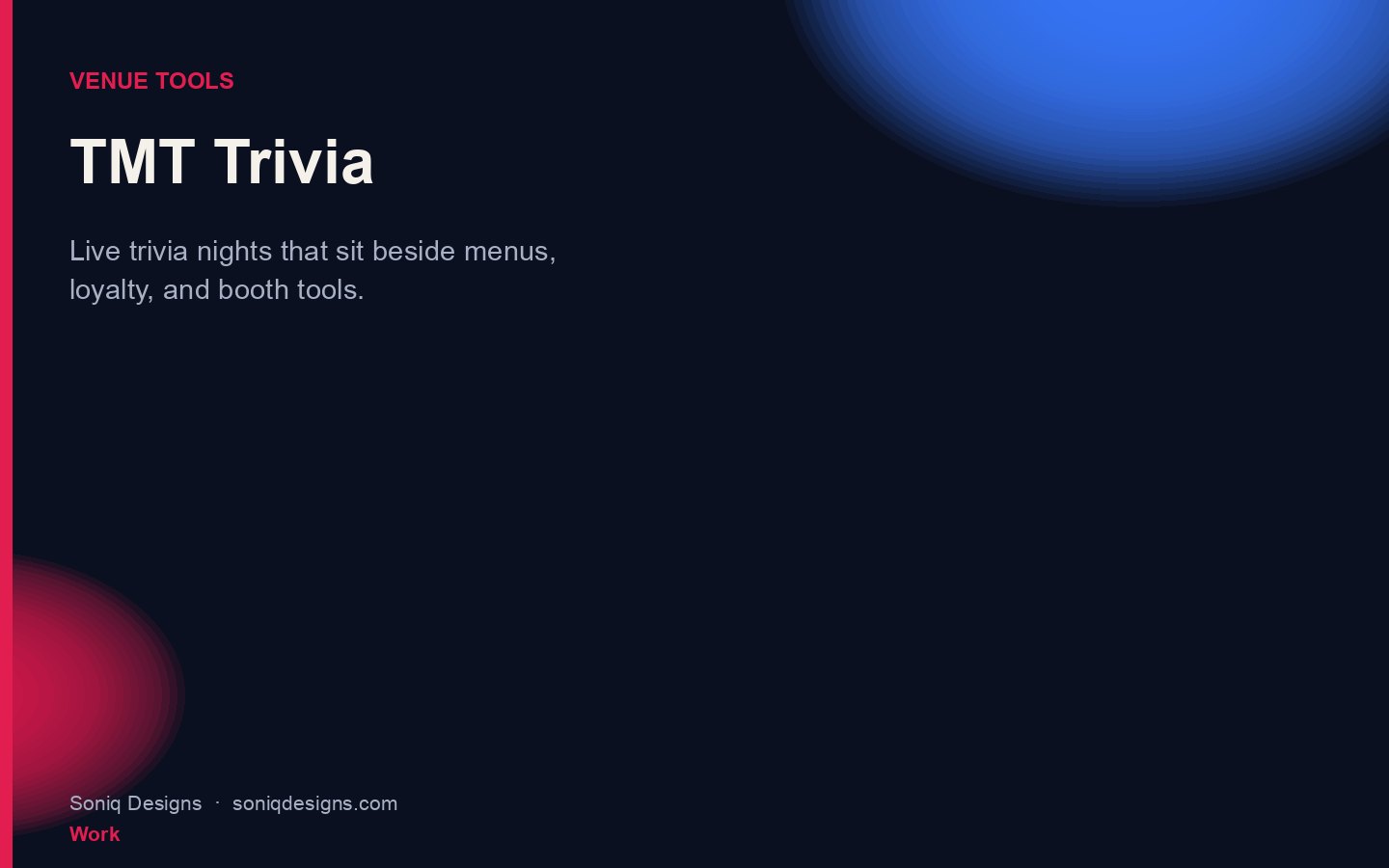 TMT Trivia