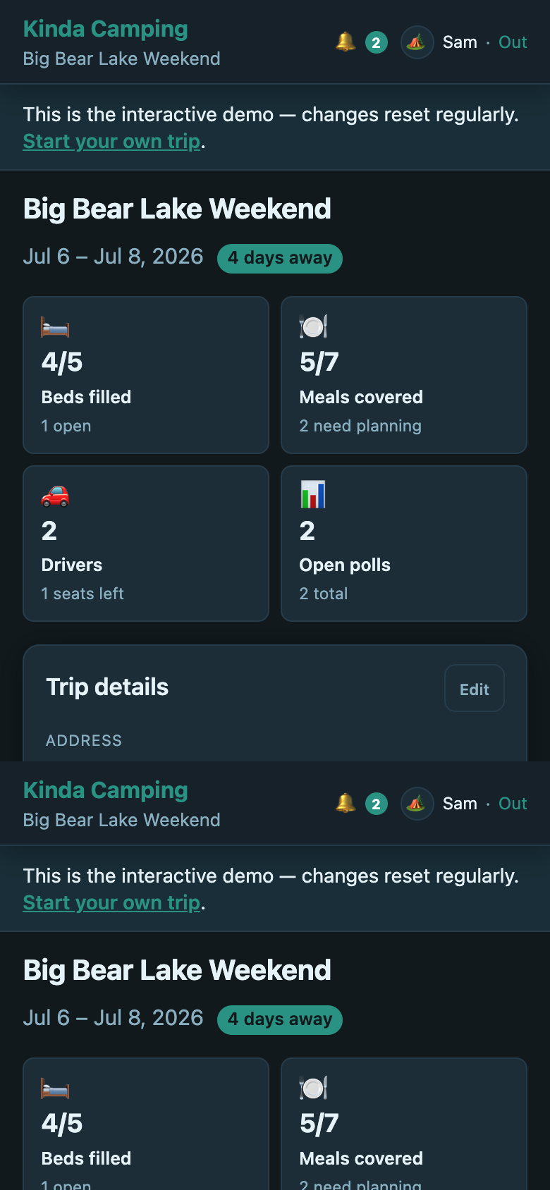 Kinda Camping
