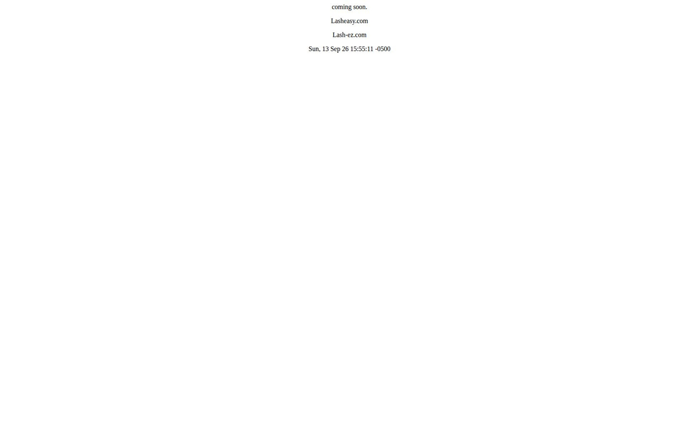 Homepage preview of Lash Easy
